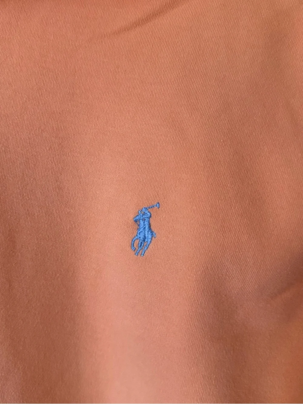 Lg Polo by Ralph Lauren Men's Orange Classic Fit Polo Shirt